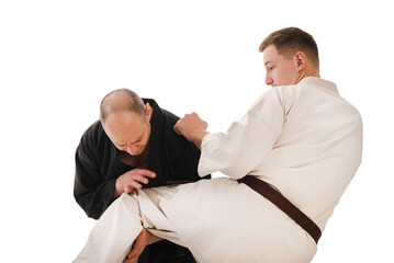 Karate sparring