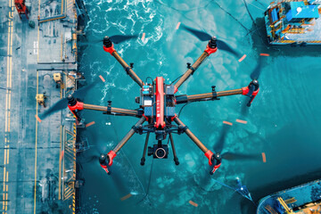 Dynamic and vibrant enterprise drones moments, sharp and crisp imagery