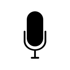 Microphone icon. vector illustration