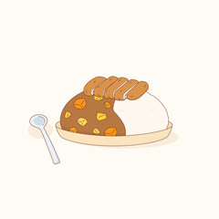 pork japanese curry rice