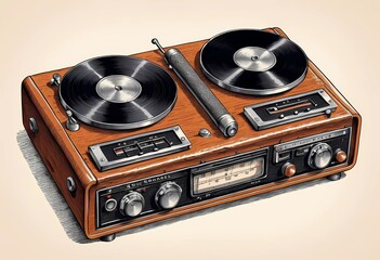 old audio cassette tape