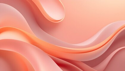 Orange elegant pastel soft color abstract gradient luxury decorative background texture with copy space texture. Petals of a pale pink orchid flower against a blurry background in soft pink and orange