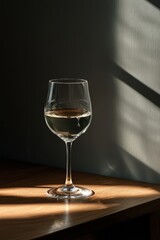 Obraz premium Elegant Glass of Wine