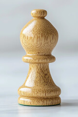 Wooden Chess Bishop Piece
