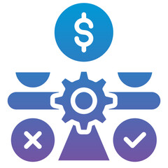 Obraz premium Feasibility Icon