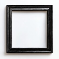 Black Square Frame Mockup 