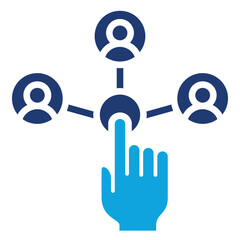 Business Networking Icon