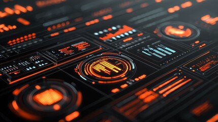 Obraz premium Enhanced kpi tracker for predictive analytics & data visualization