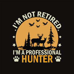 Beautiful Deer Hunting t shirt, Deer Hunting t shirt design template, ready for print poster, banner, mug, shirt.