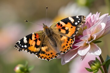 butterfly on flower