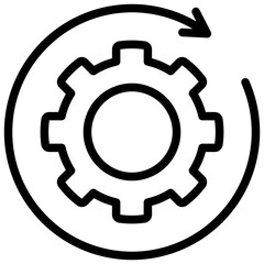 Return Outline Icon