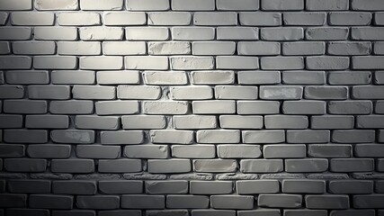 Obraz premium Aged Gray Brick Wall - High Definition Photo, Sharp Focus, Atmospheric Lighting