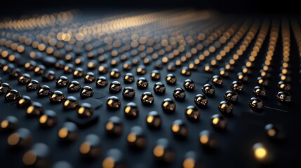 Obraz premium Detailed view of the qubit initialization system, setting quantum states for computation