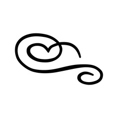 Line clip art design on plain white transparent isolated background for card, shirt, hoodie, sweatshirt, apparel, tag, mug, icon, poster or badge