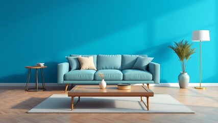Floating Furniture Home Decor - 3D Living Room Ad