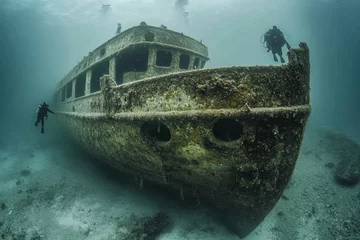 Selbstklebende Fototapeten wreck of the ship © Supawi