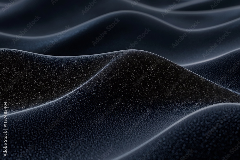 Poster mesmerizing abstract waves of dark textured patterns for captivating commercial visuals