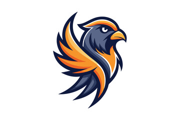 Eagle head mascot Logo and Vector illustration