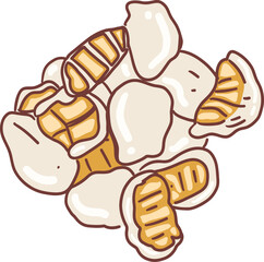 Teacher respect day_popped rice_ข้าวตอก