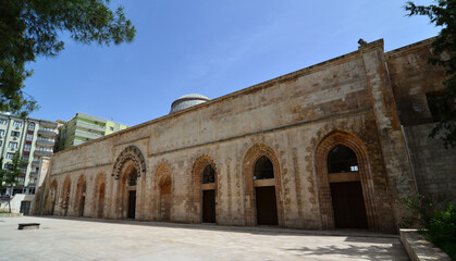 Fototapeta premium Located in Kiziltepe, Turkey, the Great Mosque was built in 1205.