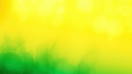 Obraz premium Abstract Yellow and Green Gradient Background with Soft Focus and Blurred Shapes