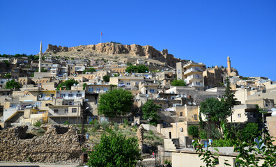 A view from the city of Mardin, Turkey