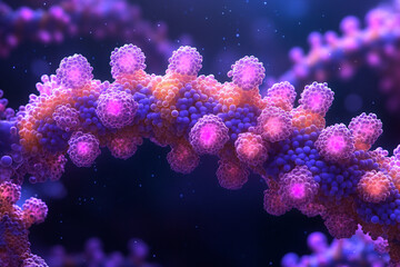 Exploring the Intricate Structure of a PFAS Molecule in Detail Revealing Potential Health Risks and Environmental Impact