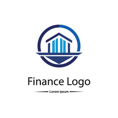 Fototapeta premium Finance logo