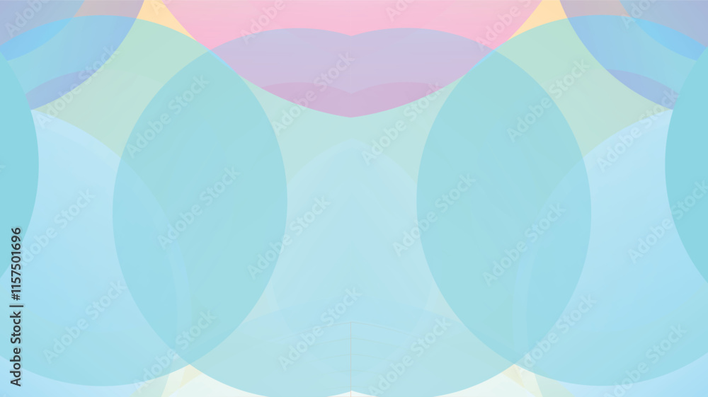 Poster abstract bokeh and pink geometric on white background, abstract color gradient soft colorbackground,