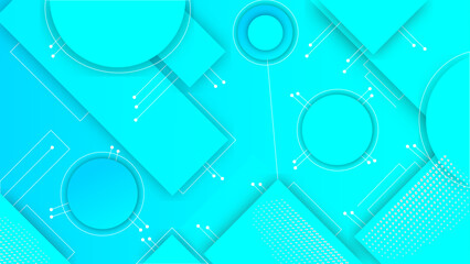 Abstract Geometric Background, Design with Colorful Gradient Background for Digital Marketing, Abstract pastel color geometric background.