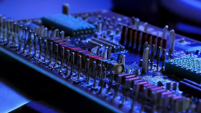 Circuit Board Closeup