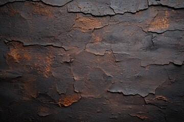 Obraz premium Vintage Worn Textured Wall with Peeling Paint and Cracks