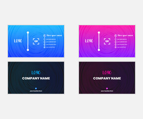 creative minimal business card