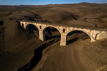 An ancient arch bridge built in 1916.