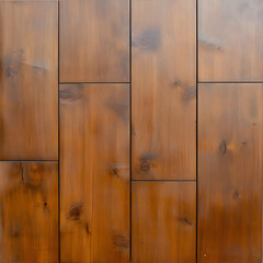 Fototapeta premium Rich Brown Wood Panel Background Texture