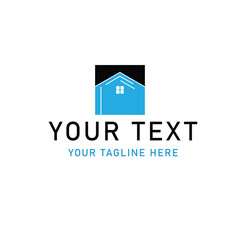 Real Estate Apps Business Logo Design