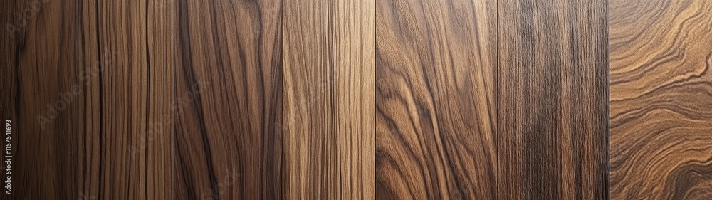Poster high-quality wooden surface showcasing intricate grain patterns and rich textures in warm tones