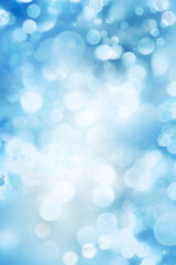 Abstract blue blurs background