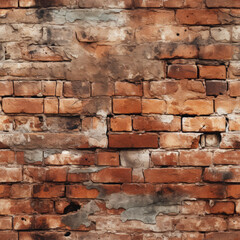 Obraz premium Seamless texture of brick wall.