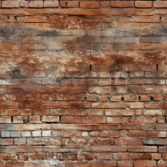 Obraz premium Seamless texture of brick wall.