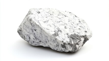 Smooth White Granite with Faint Mineral Patterns