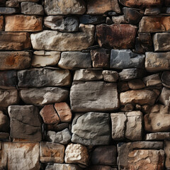 Fototapeta premium Seamless texture of ceramic tile roof of building.