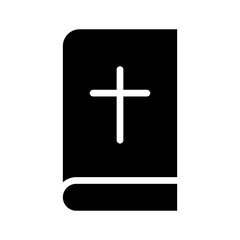 Fototapeta premium Holy Bible book with cross. Concept of religion, Christianity, faith, and spirituality.