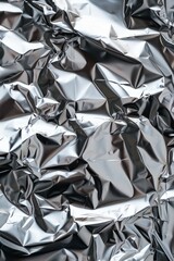 silver foil texture background