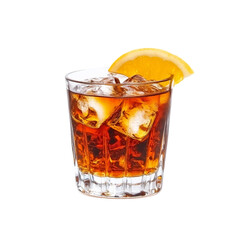Cocktail Vector isolated or on white background. Mocktail. Summer soda