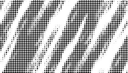 Fototapeta premium Halftone effect of pixel pattern. Fully editable vector element with black on white background. Abstract tech wallpaper. Vector Format Illustration 