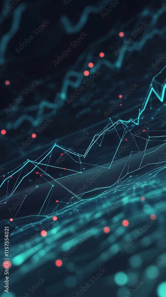 Poster graph showing microstrategy stock recovery after a market correction