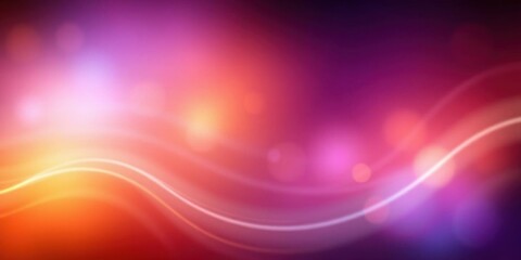 Abstract colorful background with soft glowing lights, gentle waves, and vibrant hues creating a dreamy atmosphere ideal for artistic projects and creative designs.