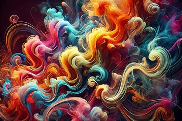 Obraz premium abstract fractal background