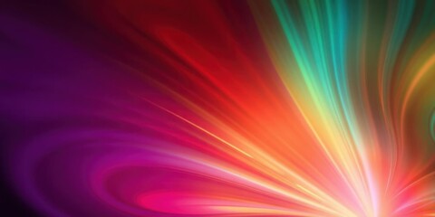 Obraz premium Vibrant Abstract Background with Colorful Swirls and Flowing Light Creating a Dynamic and Energetic Atmosphere for Creative Projects and Designs